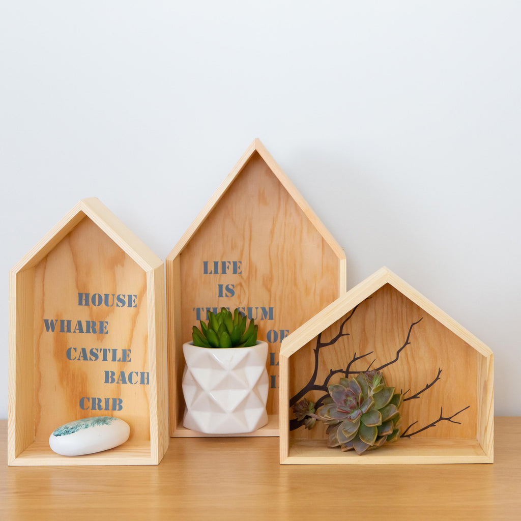 Legno Life/House Set Of 2