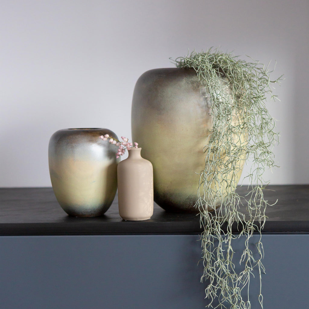 Patina Vase Copper Oxide H29cm