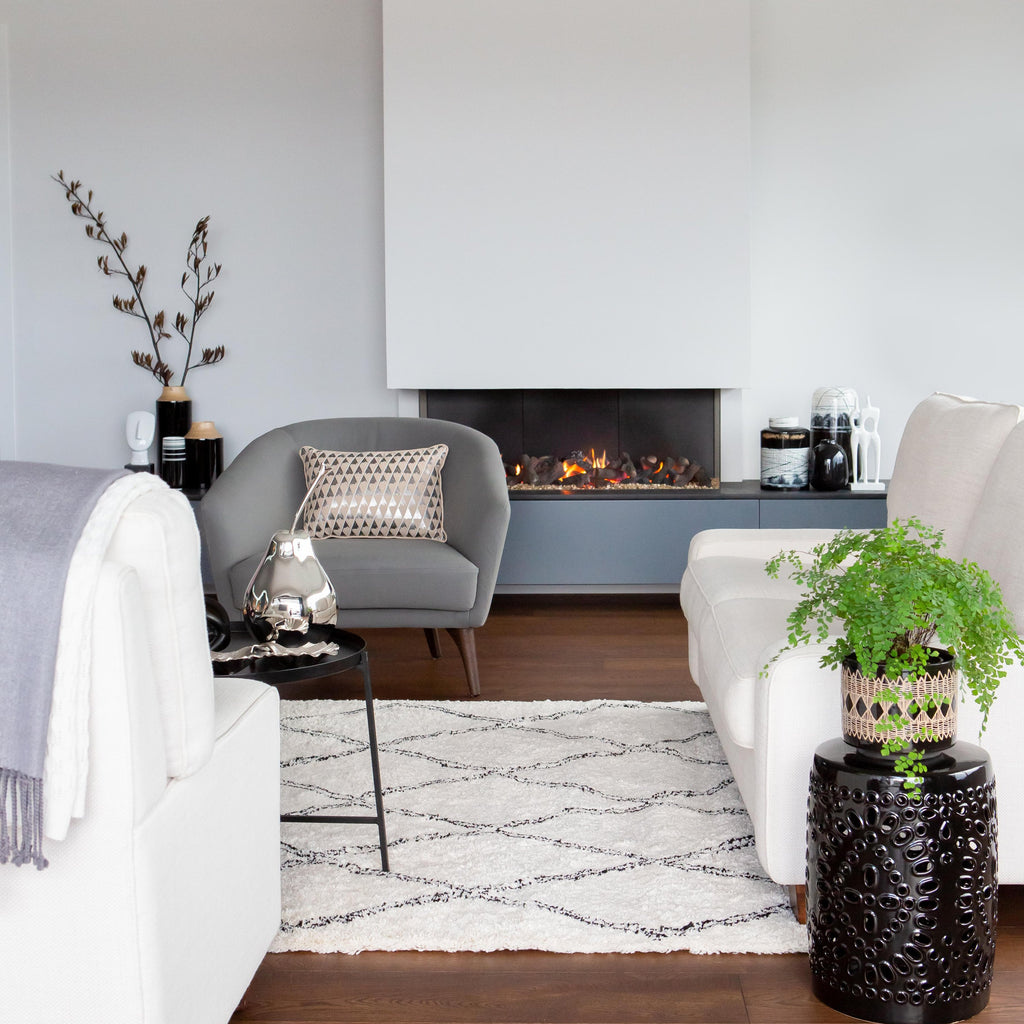 Kyoto Wooden Cylinder Vase H40cm